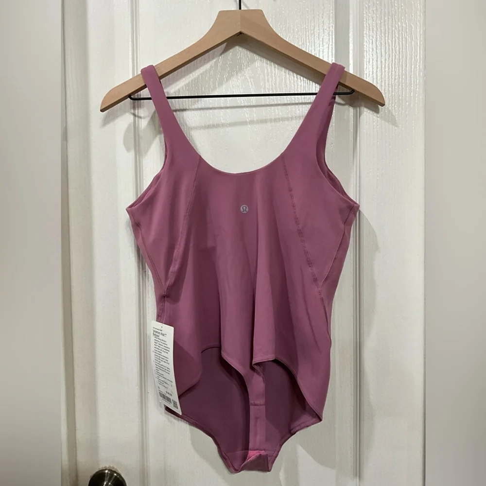 Lululemon Align mauve One-Piece bodysuit size  10